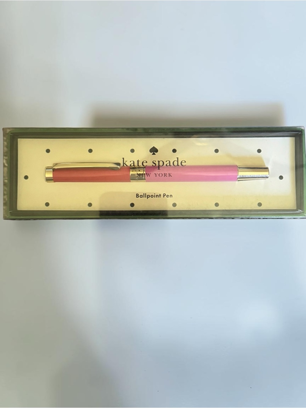 kate spade Two-Tone Pink Ballpoint Pen